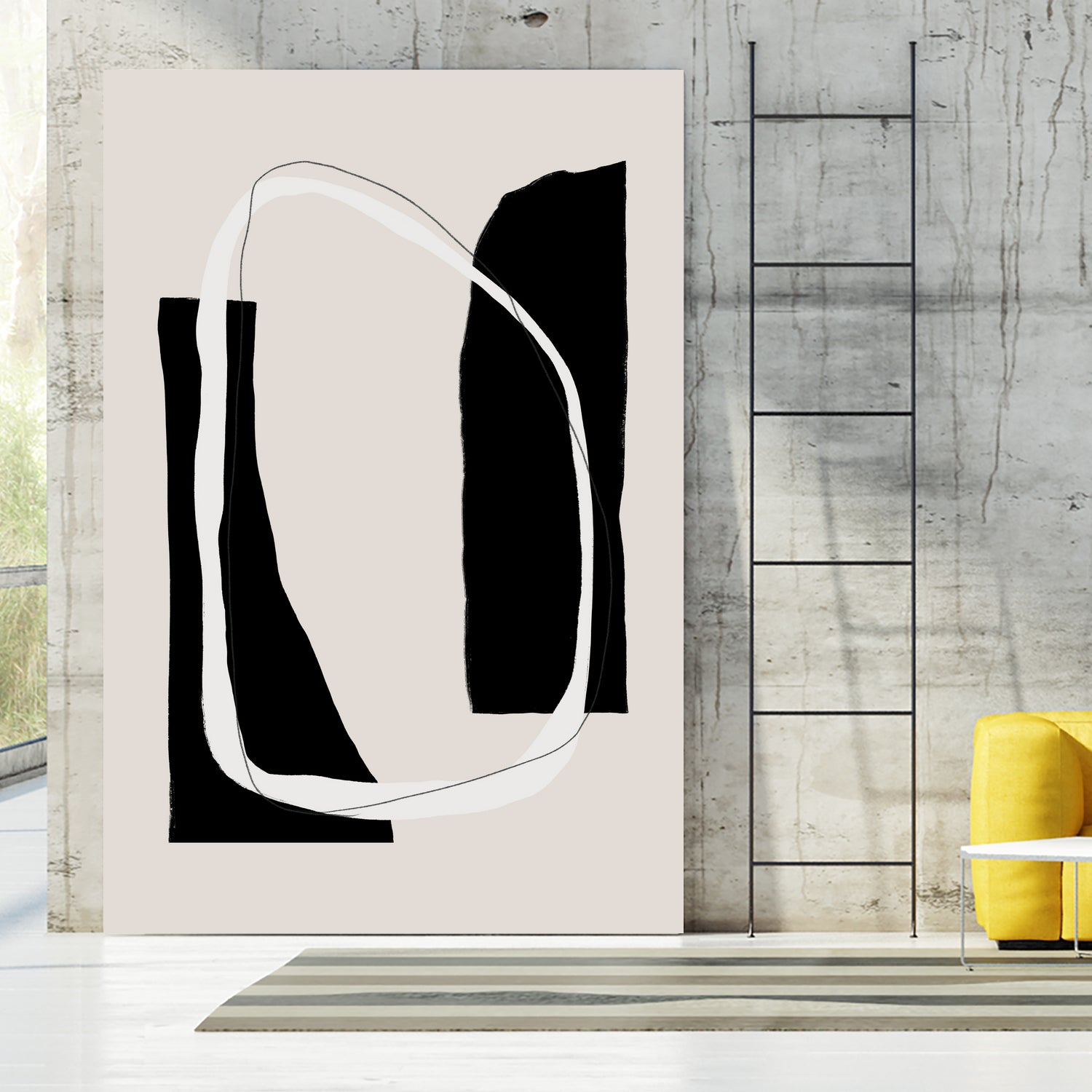 Monochrome Geometric Shapes by uplusmestudio on GIANT ART - minimalist art abstract minimalist art