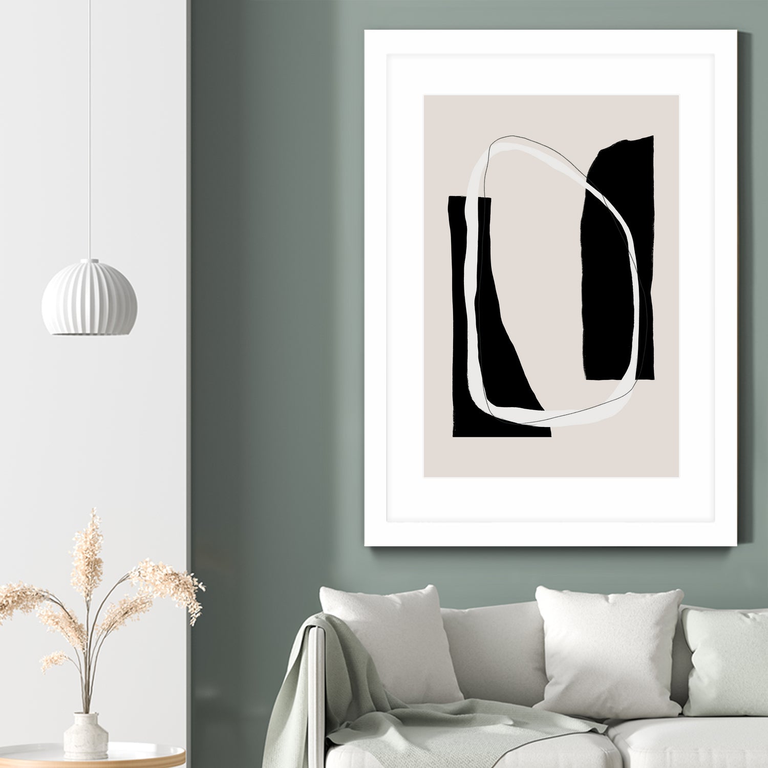 Monochrome Geometric Shapes by uplusmestudio on GIANT ART - minimalist art abstract minimalist art