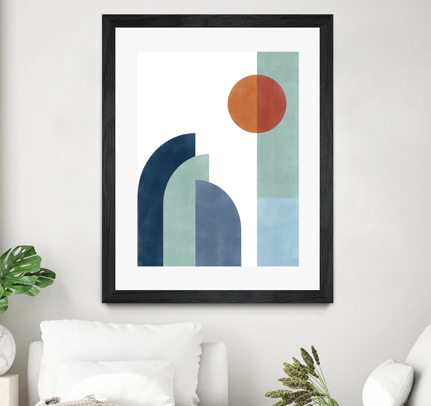 Geometric Shapes With A Minimalist Design by Elena Ristova on GIANT ART - abstract abstract