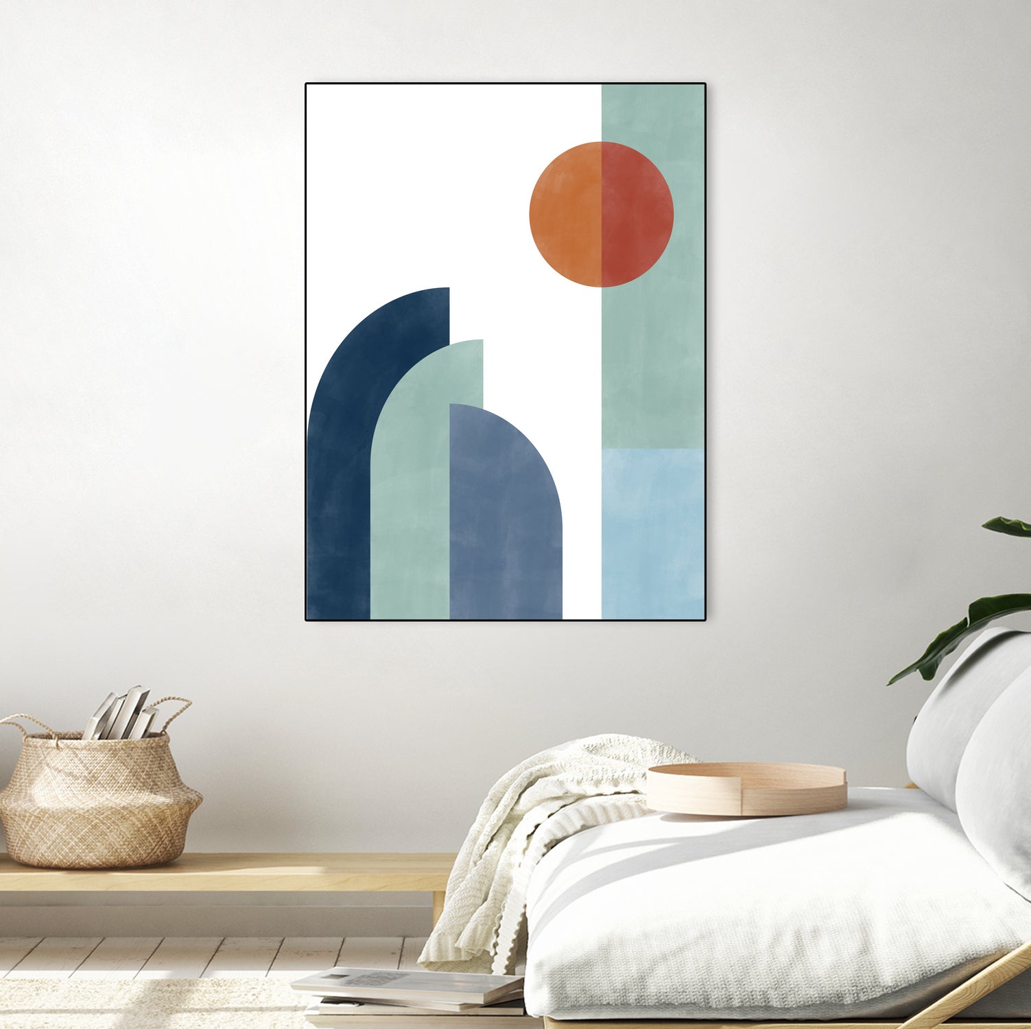 Geometric Shapes With A Minimalist Design by Elena Ristova on GIANT ART - abstract abstract