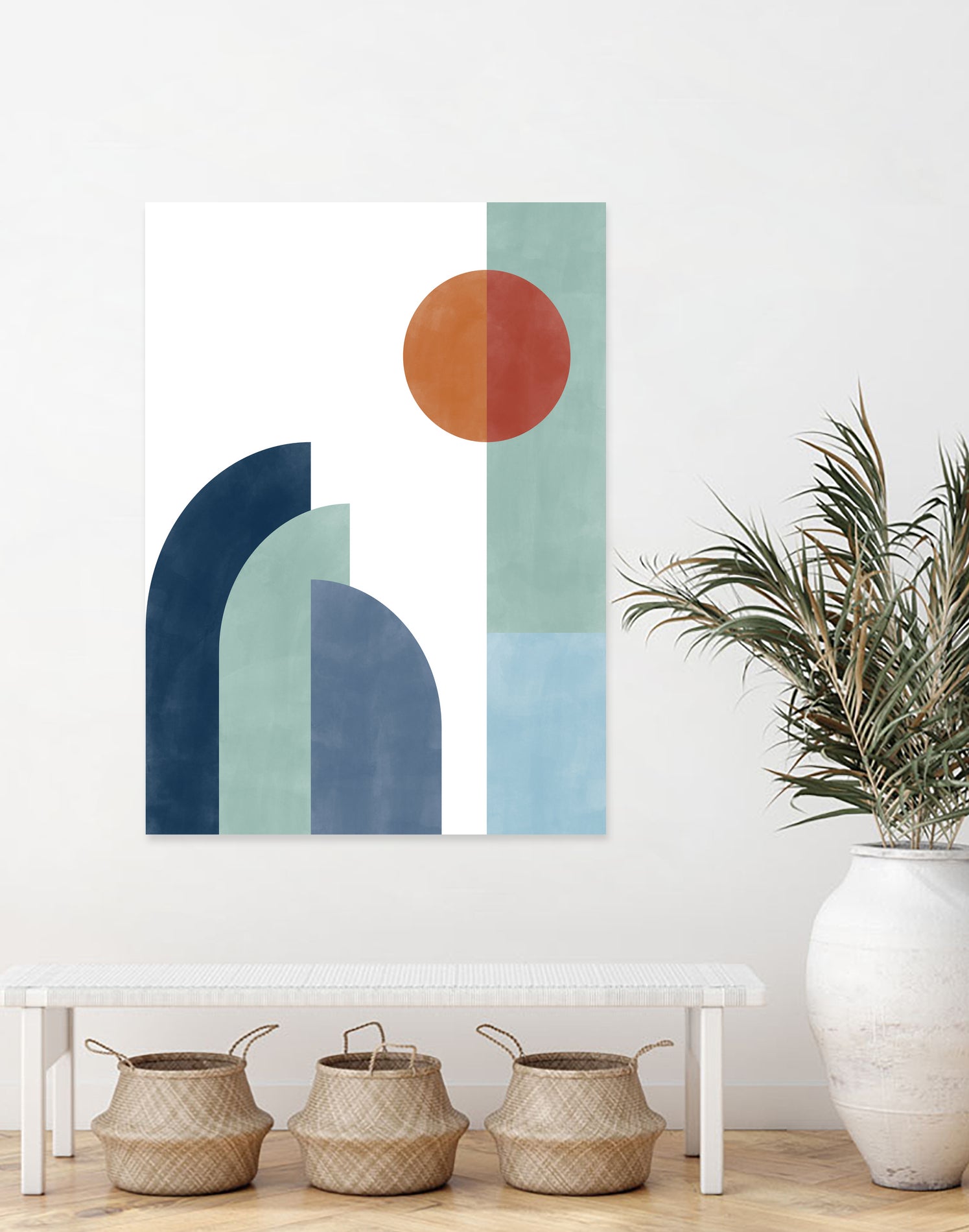 Geometric Shapes With A Minimalist Design by Elena Ristova on GIANT ART - abstract abstract