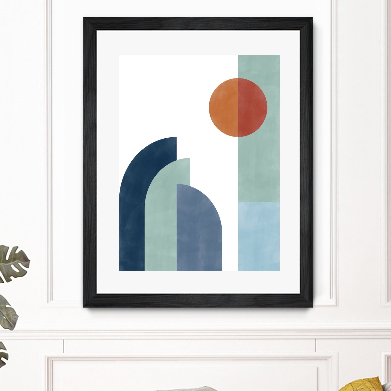 Geometric Shapes With A Minimalist Design by Elena Ristova on GIANT ART - abstract abstract