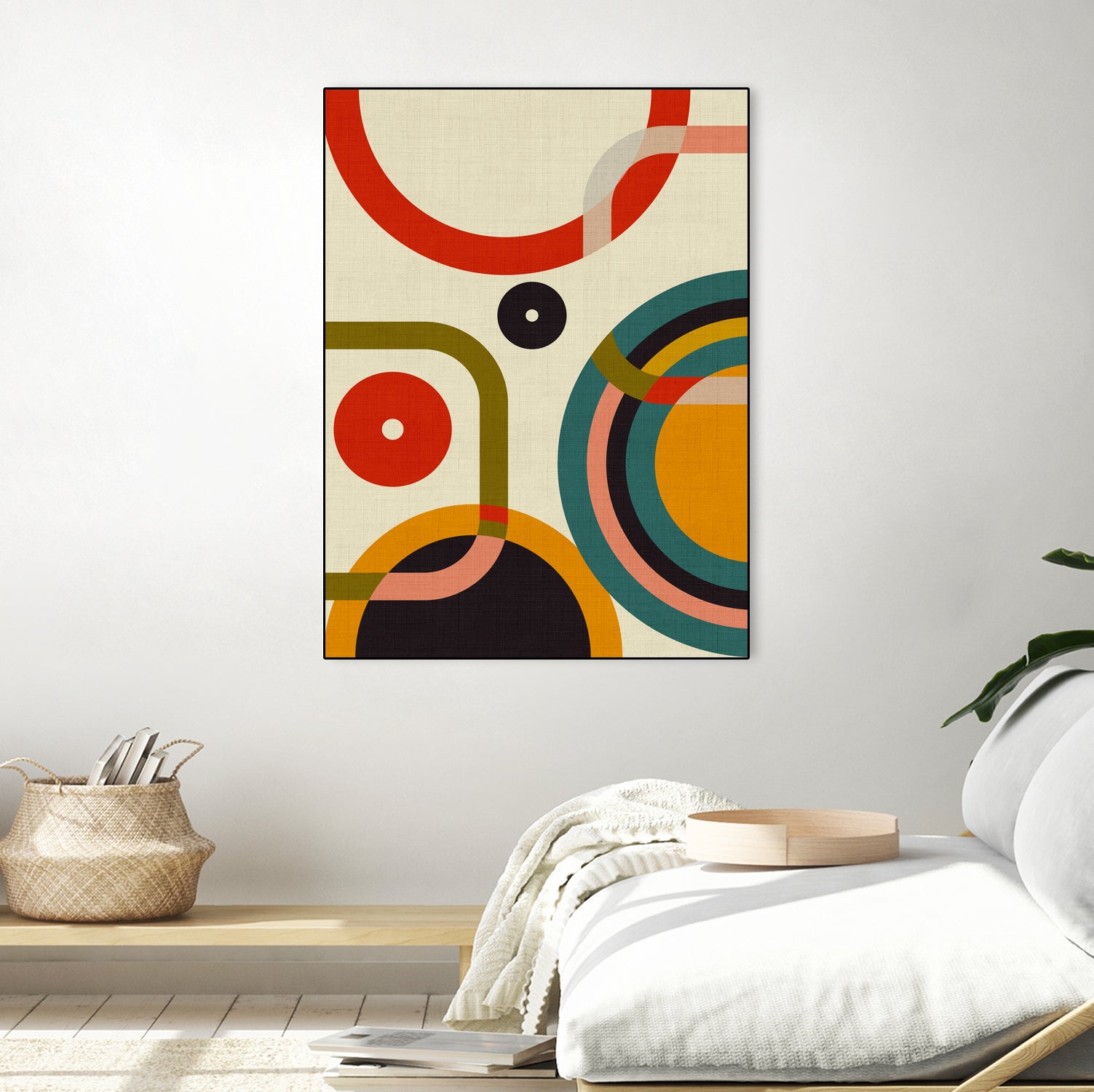 Mid Century Cirque by Ana Rut Bre on GIANT ART - abstract abstract
