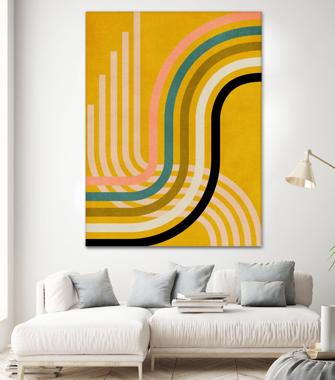 Rainbow Suns 9 Kopie by Ana Rut Bre on GIANT ART - abstract abstract