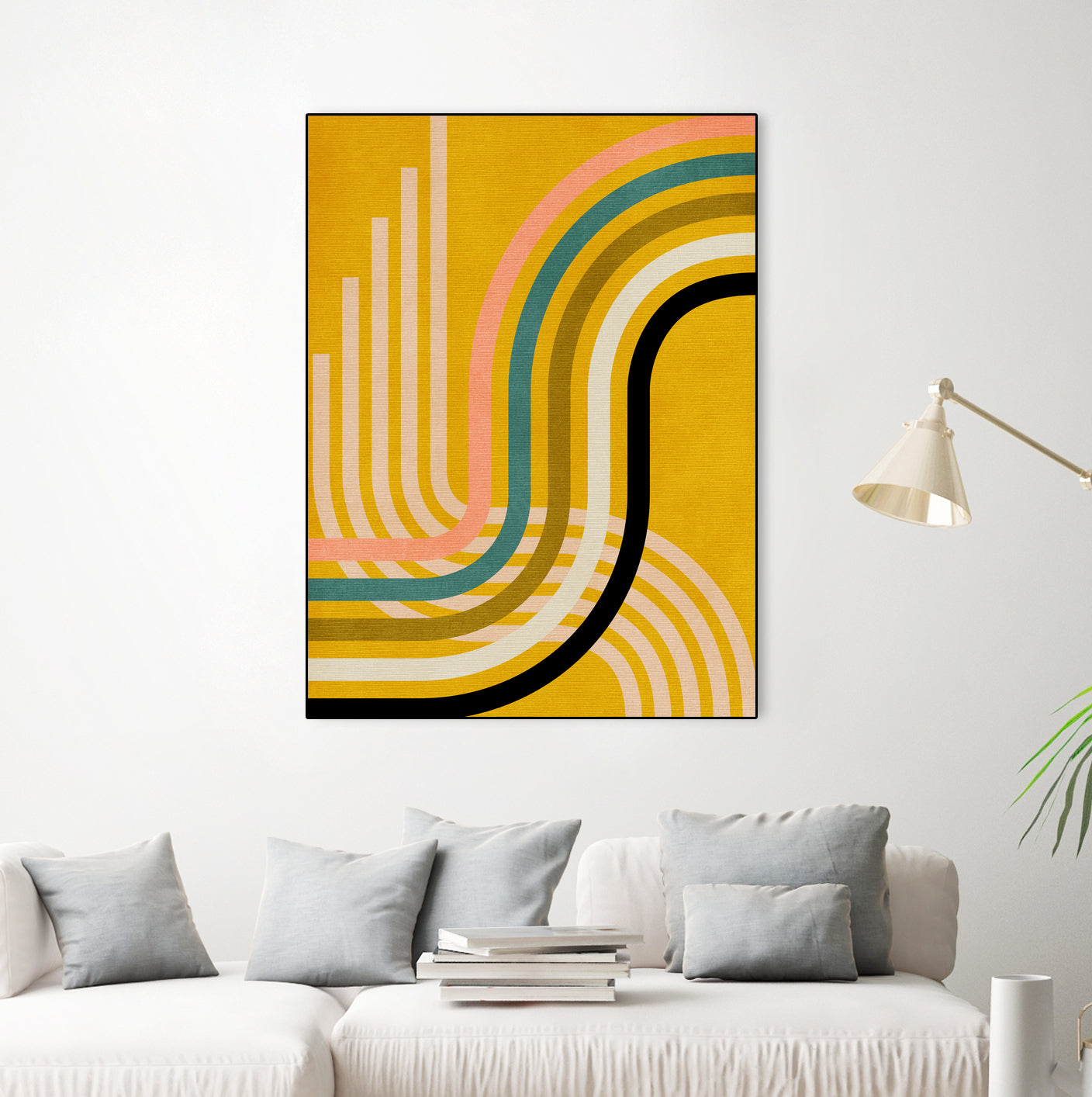 Rainbow Suns 9 Kopie by Ana Rut Bre on GIANT ART - abstract abstract