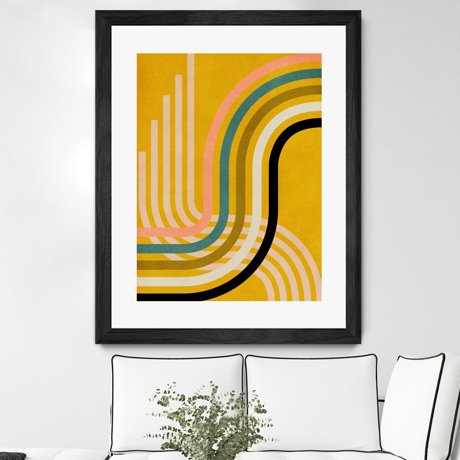 Rainbow Suns 9 Kopie by Ana Rut Bre on GIANT ART - abstract abstract