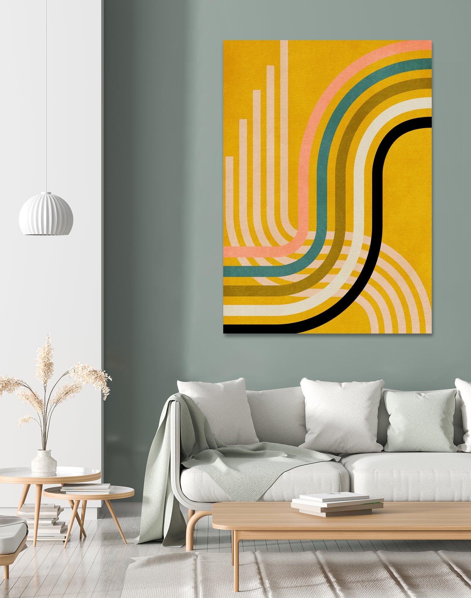 Rainbow Suns 9 Kopie by Ana Rut Bre on GIANT ART - abstract abstract