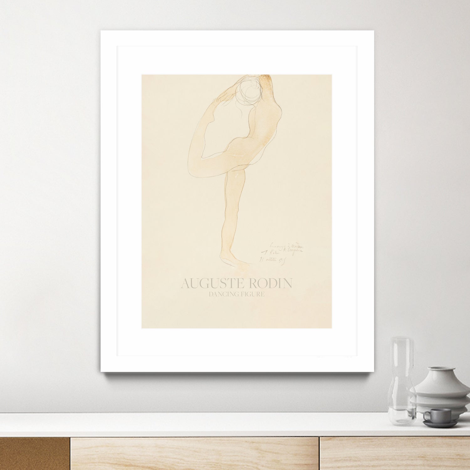 Dancing Figure (1905) by Auguste Rodin on GIANT ART - auguste rodin figurative auguste rodin