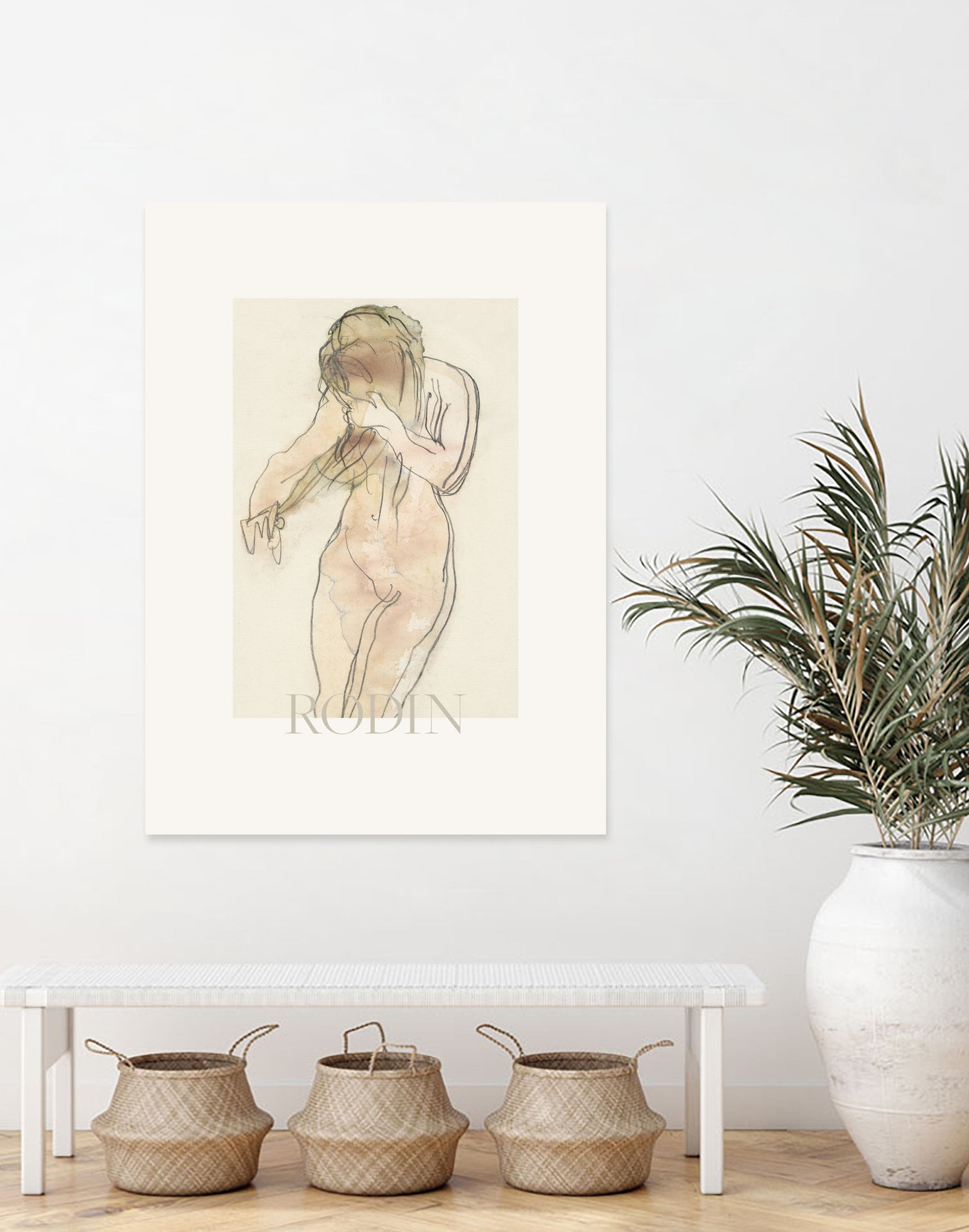 Study of Nude by Auguste Rodin on GIANT ART - auguste rodin figurative auguste rodin