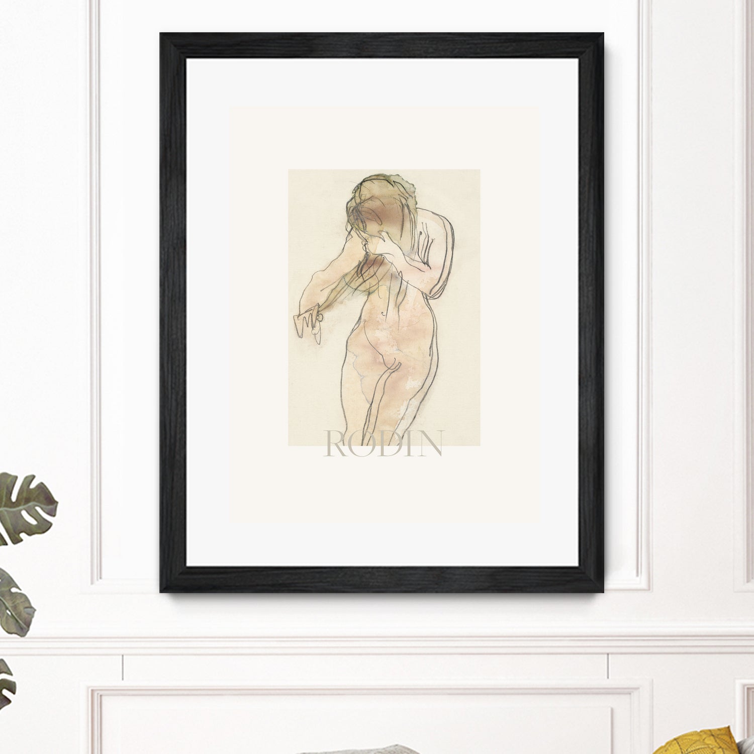 Study of Nude by Auguste Rodin on GIANT ART - auguste rodin figurative auguste rodin