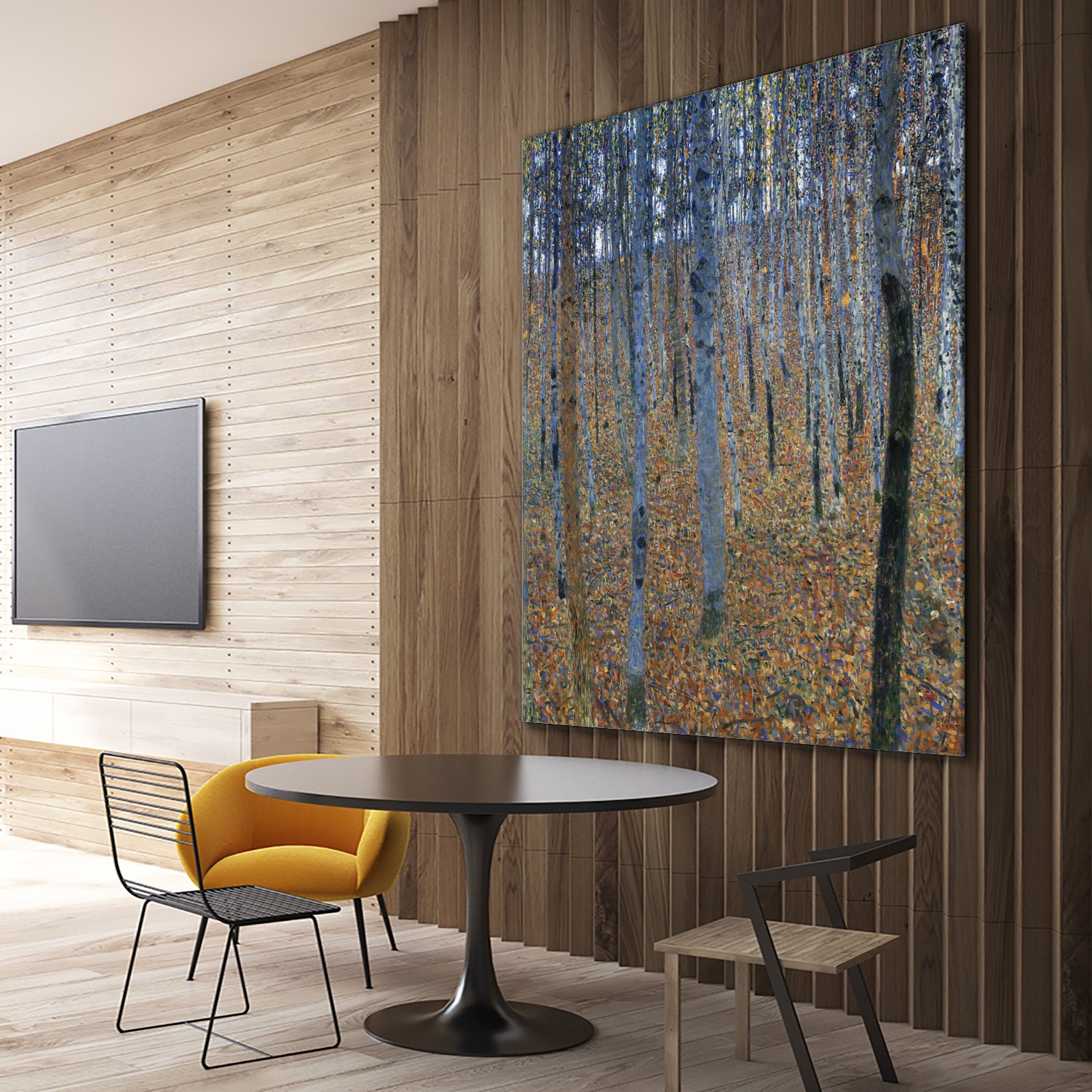 Beech Grove I (1902) by Gustav Klimt on GIANT ART - 5906 illustration