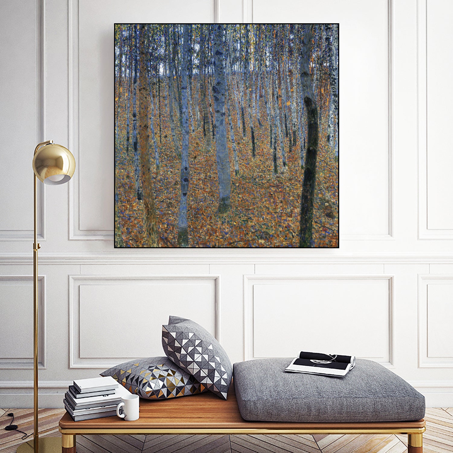 Beech Grove I (1902) by Gustav Klimt on GIANT ART - 5906 illustration