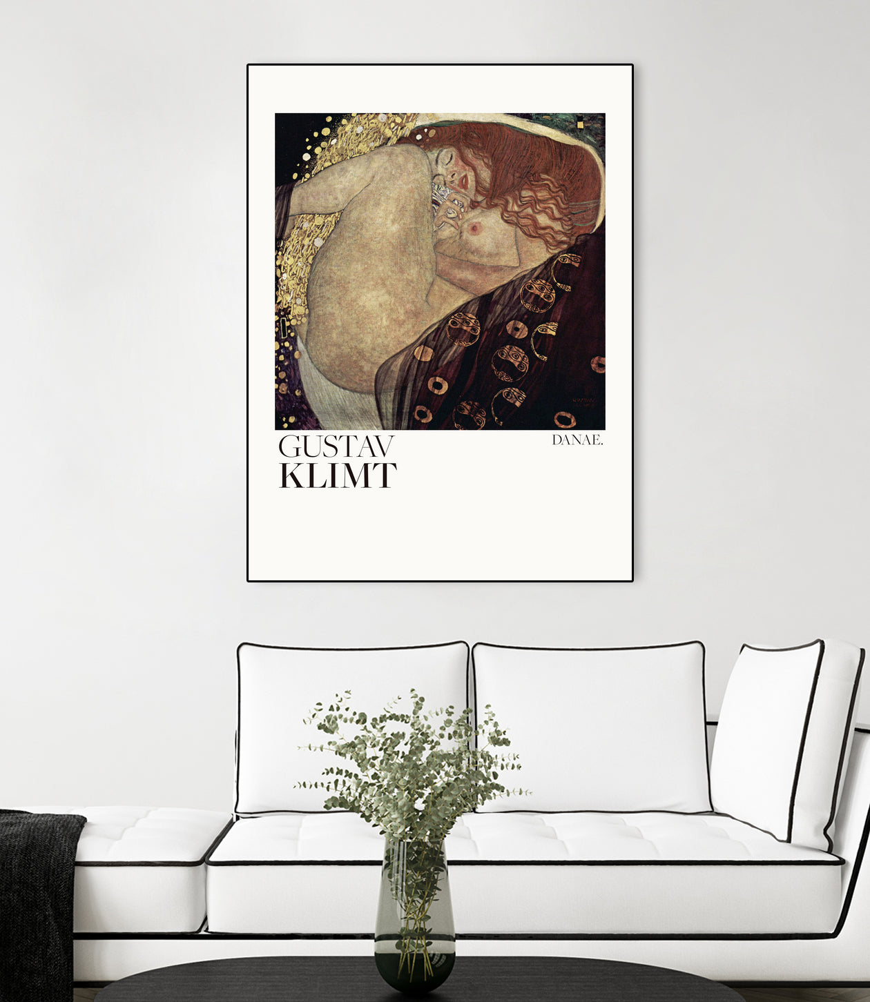 Danae (1907 1908) Poster by Gustav Klimt on GIANT ART - 5906 illustration