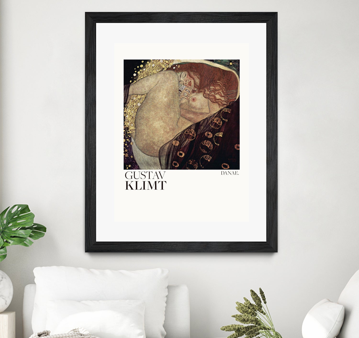 Danae (1907 1908) Poster by Gustav Klimt on GIANT ART - 5906 illustration