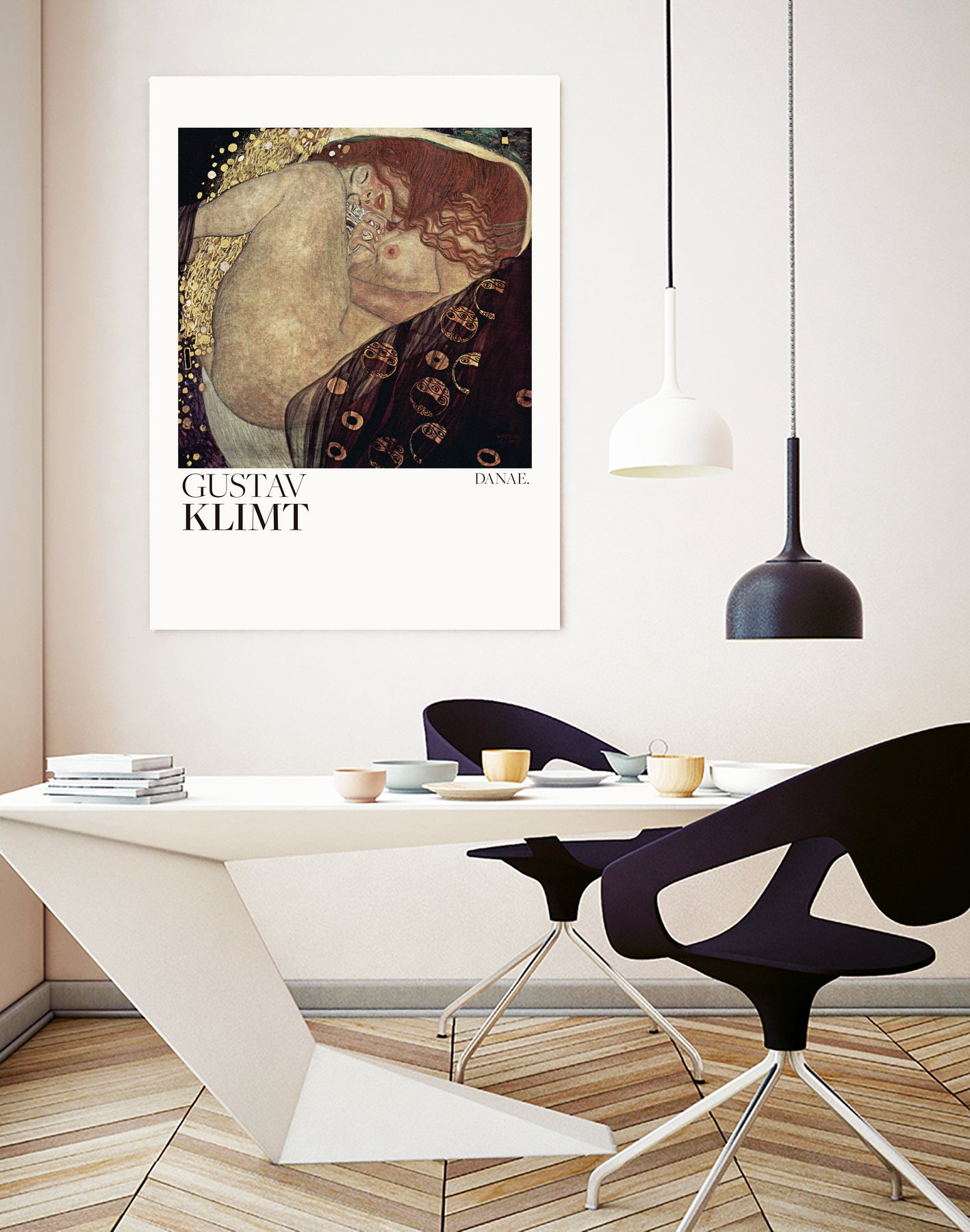 Danae (1907 1908) Poster by Gustav Klimt on GIANT ART - 5906 illustration