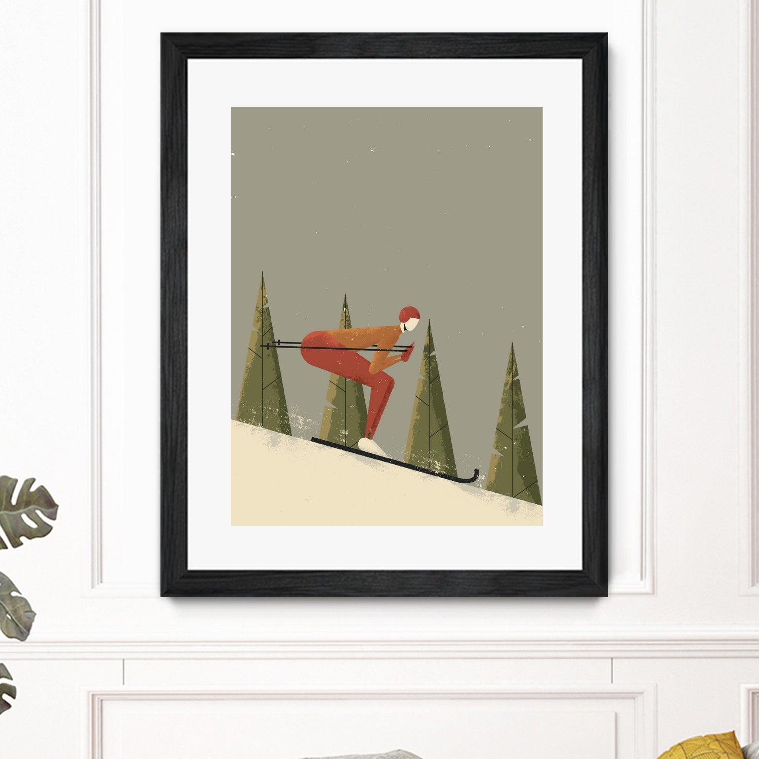 Skiing by Vision Grasp Art on GIANT ART