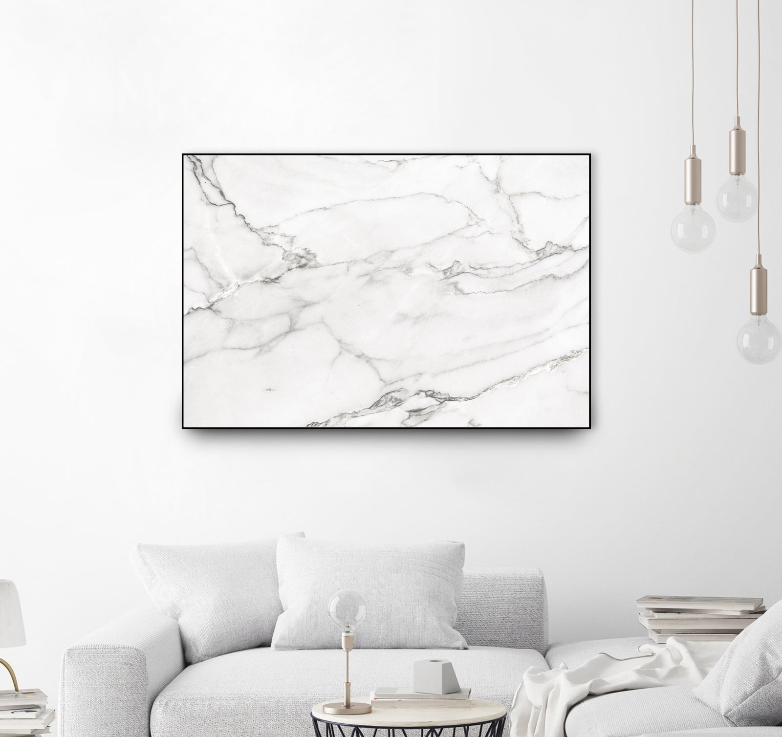 White Marble I by amini54 on GIANT ART - 15000 photography