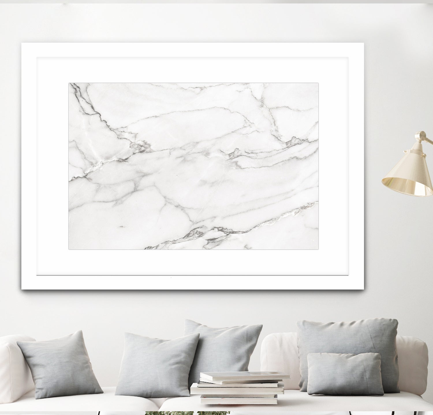 White Marble I by amini54 on GIANT ART - 15000 photography