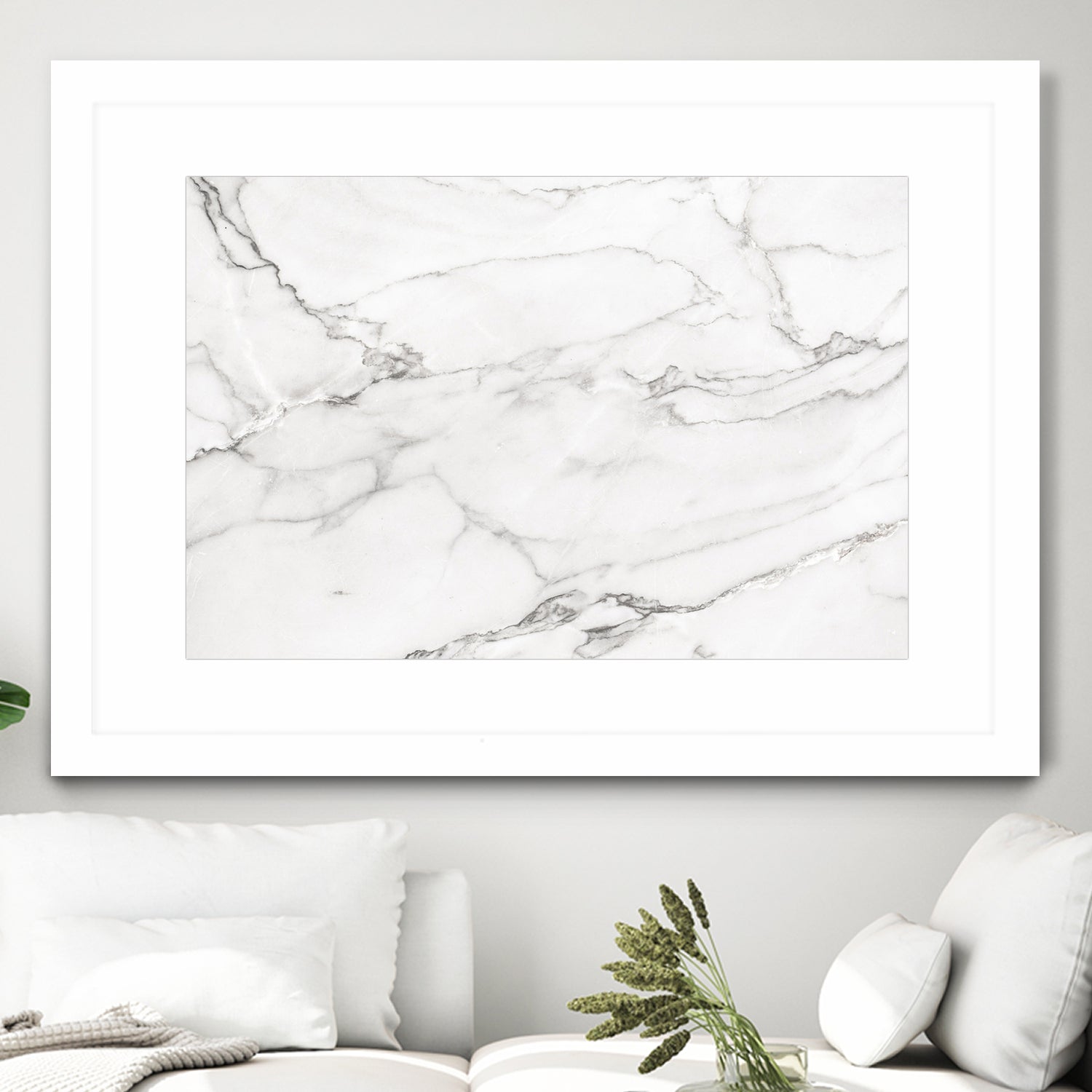 White Marble I by amini54 on GIANT ART - 15000 photography