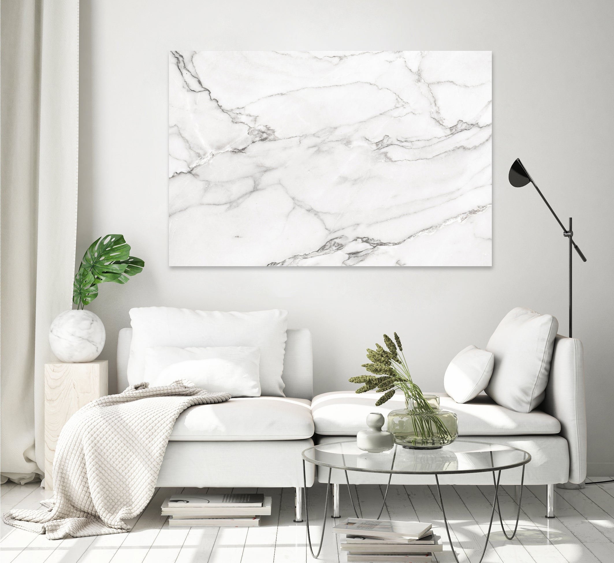 White Marble I by amini54 on GIANT ART - 15000 photography