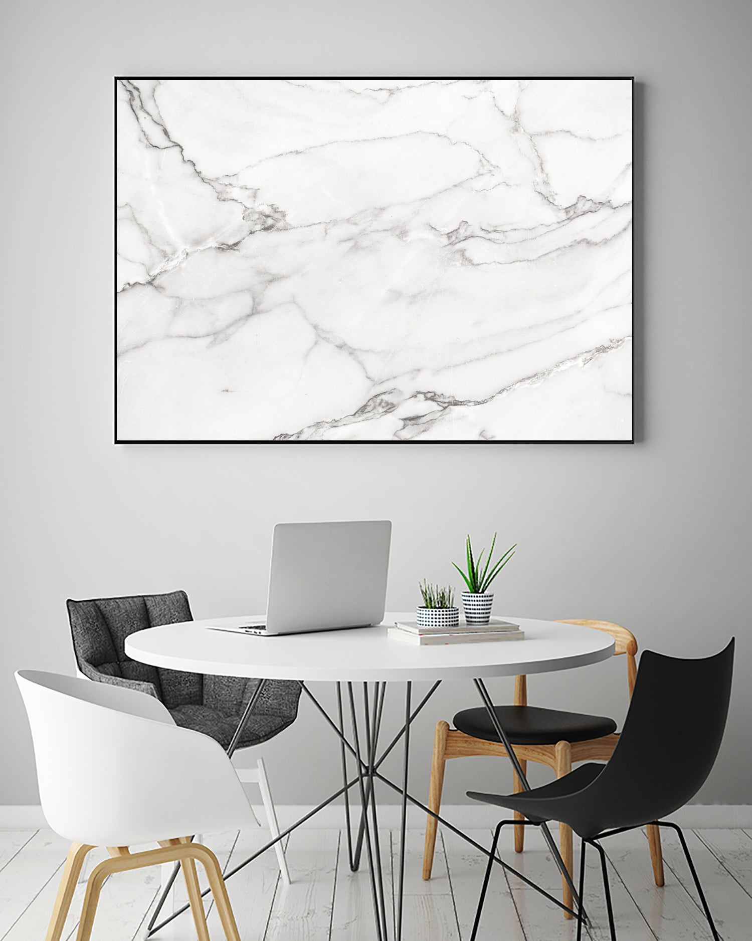 White Marble I by amini54 on GIANT ART - 15000 photography