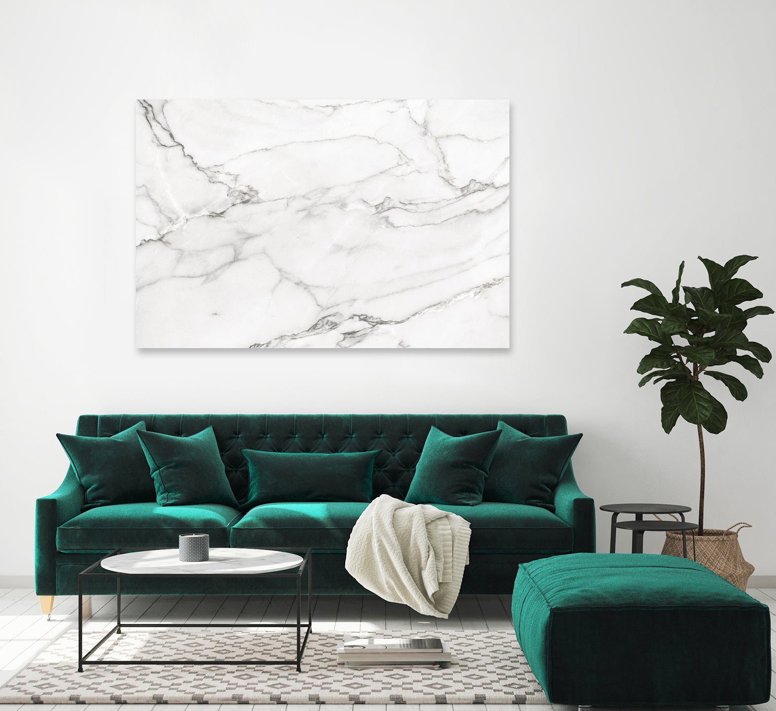 White Marble I by amini54 on GIANT ART - 15000 photography