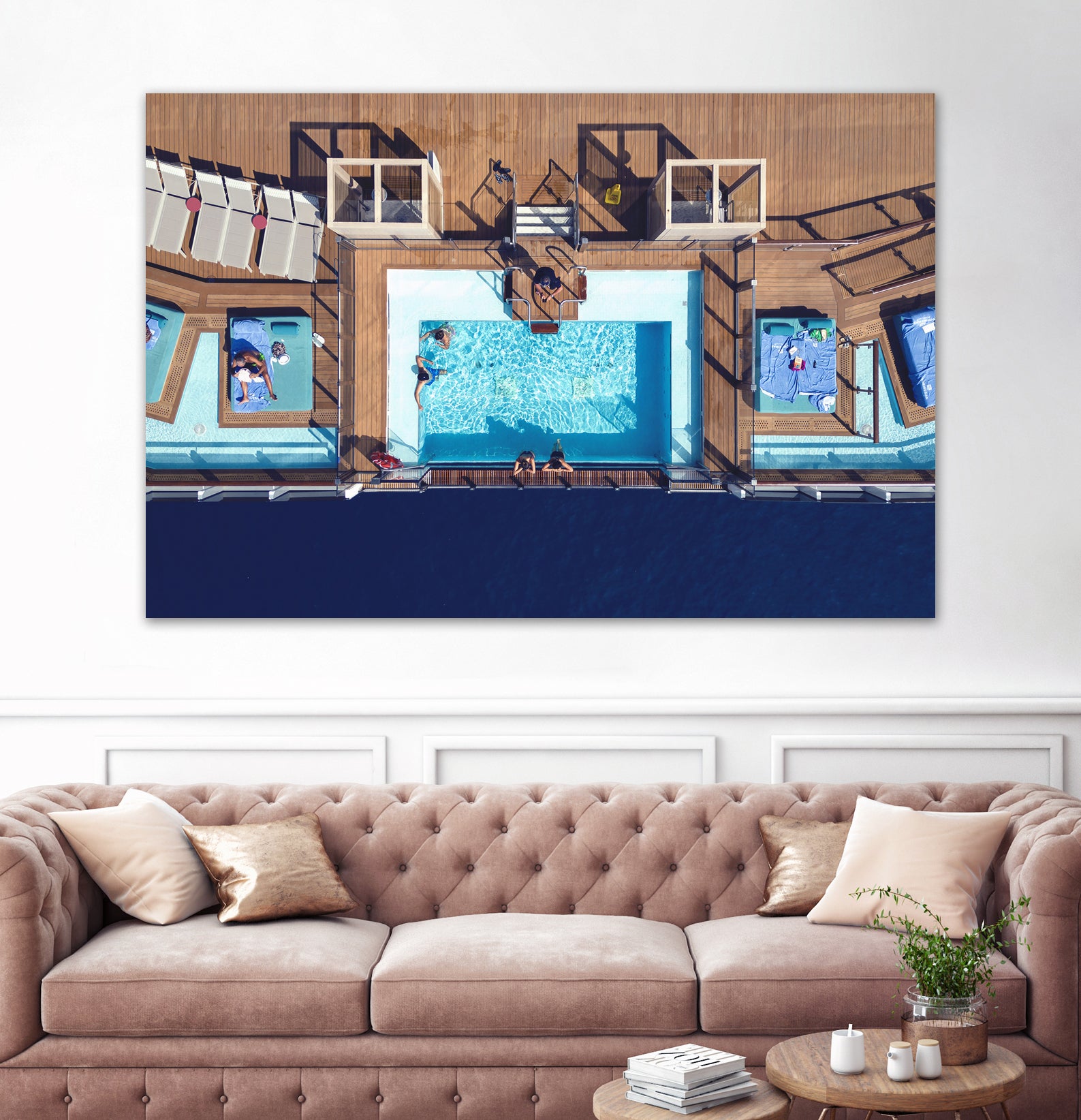 Photosession in the pool by Yevhen on GIANT ART - photography aerial