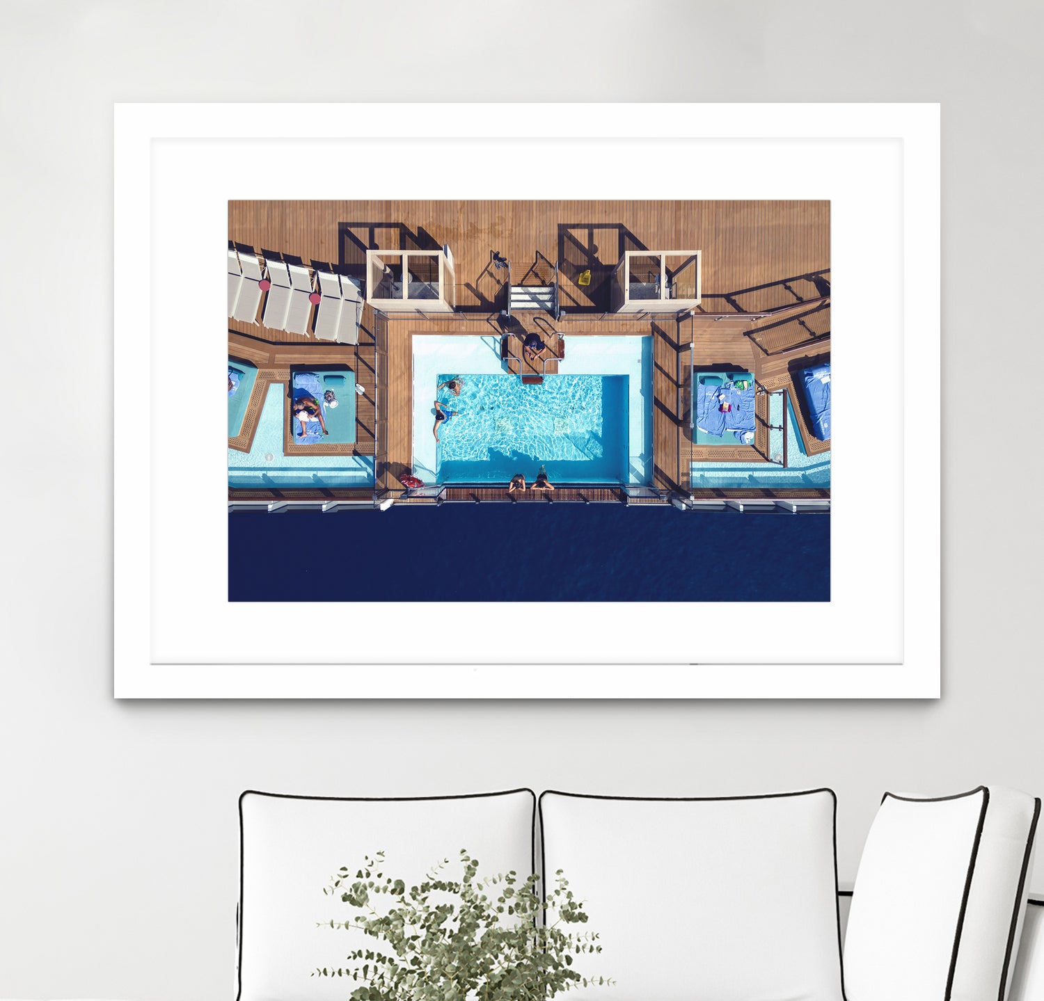 Photosession in the pool by Yevhen on GIANT ART - photography aerial