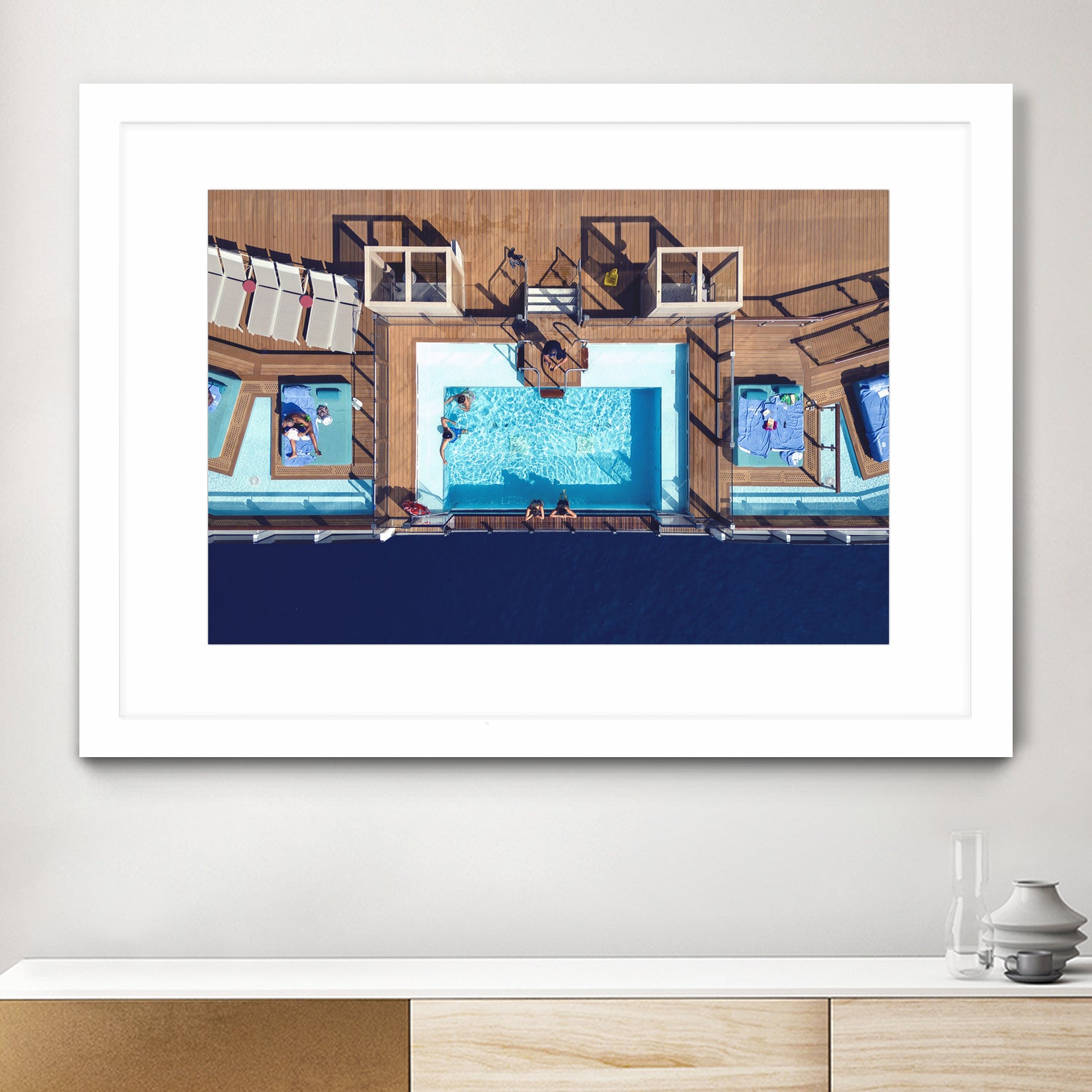 Photosession in the pool by Yevhen on GIANT ART - photography aerial