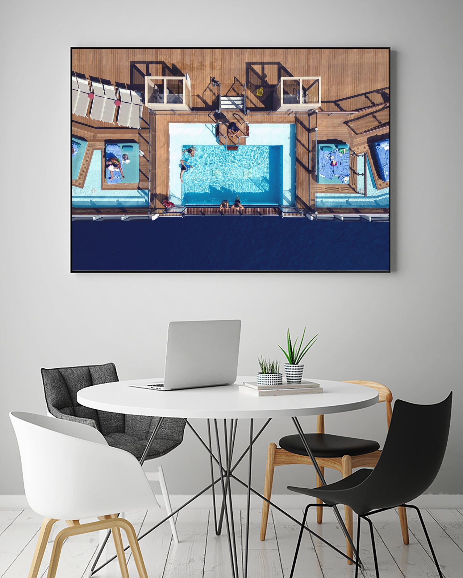 Photosession in the pool by Yevhen on GIANT ART - photography aerial