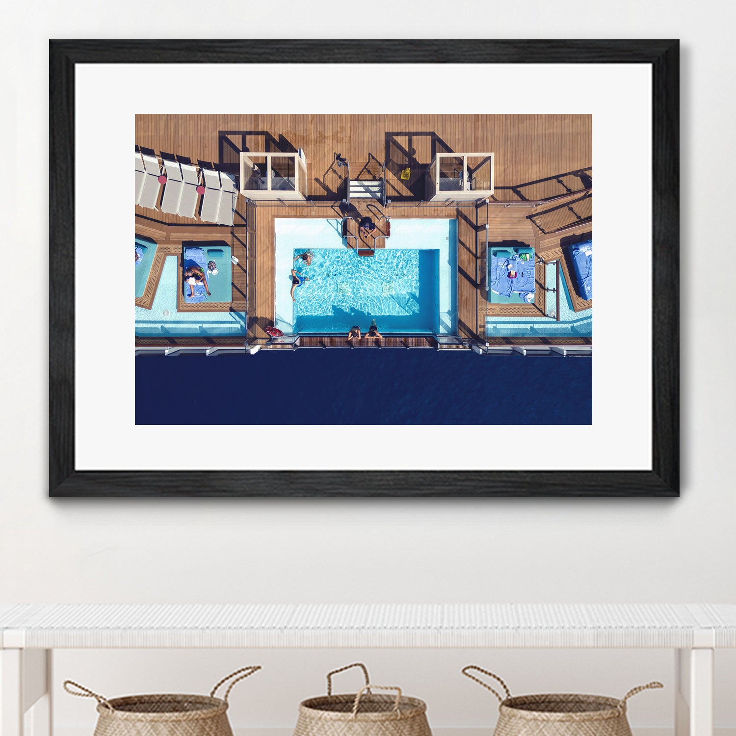 Photosession in the pool by Yevhen on GIANT ART - photography aerial