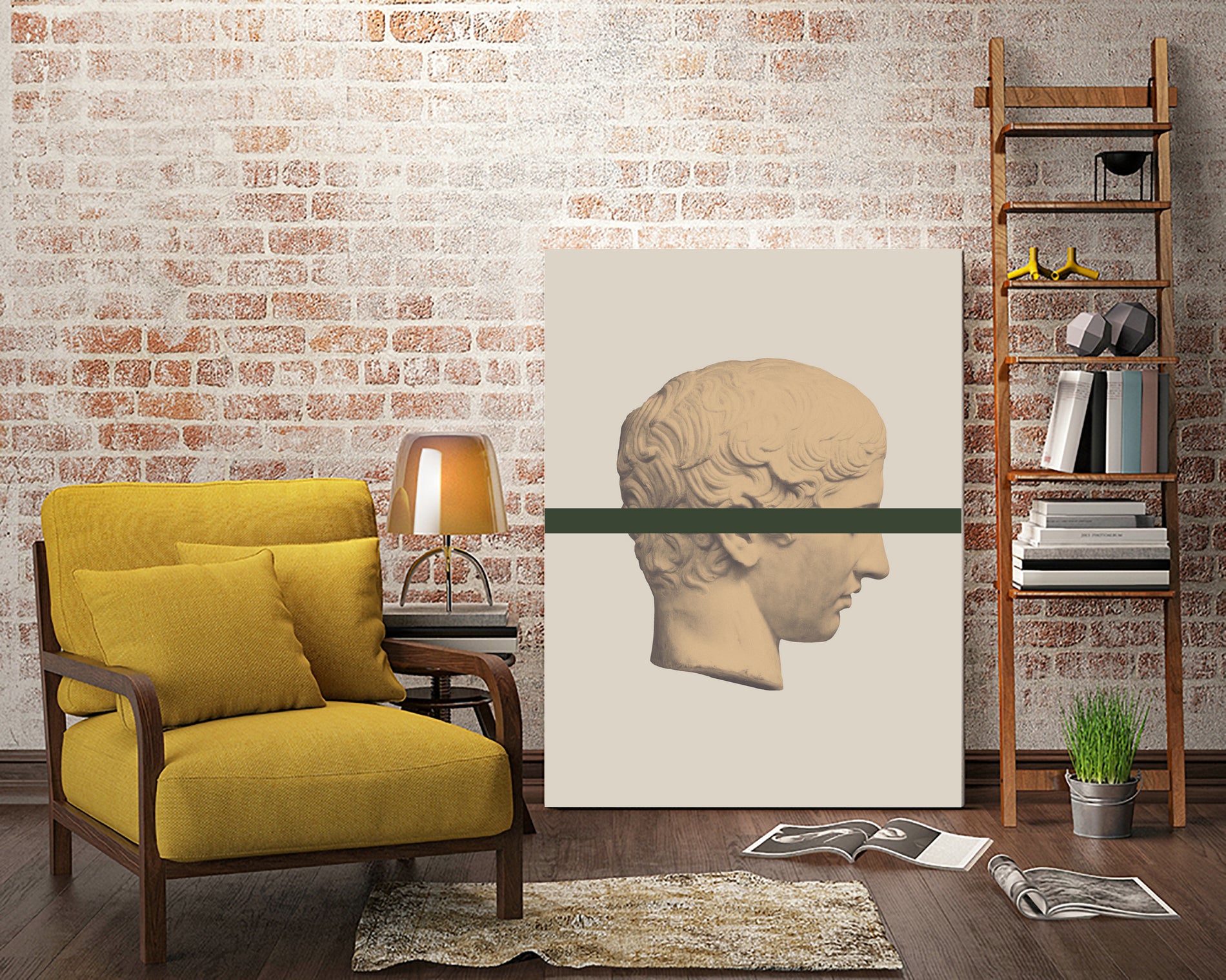 Ancientmanmustard Ratioiso by Grace Digital Art on GIANT ART -  figurative