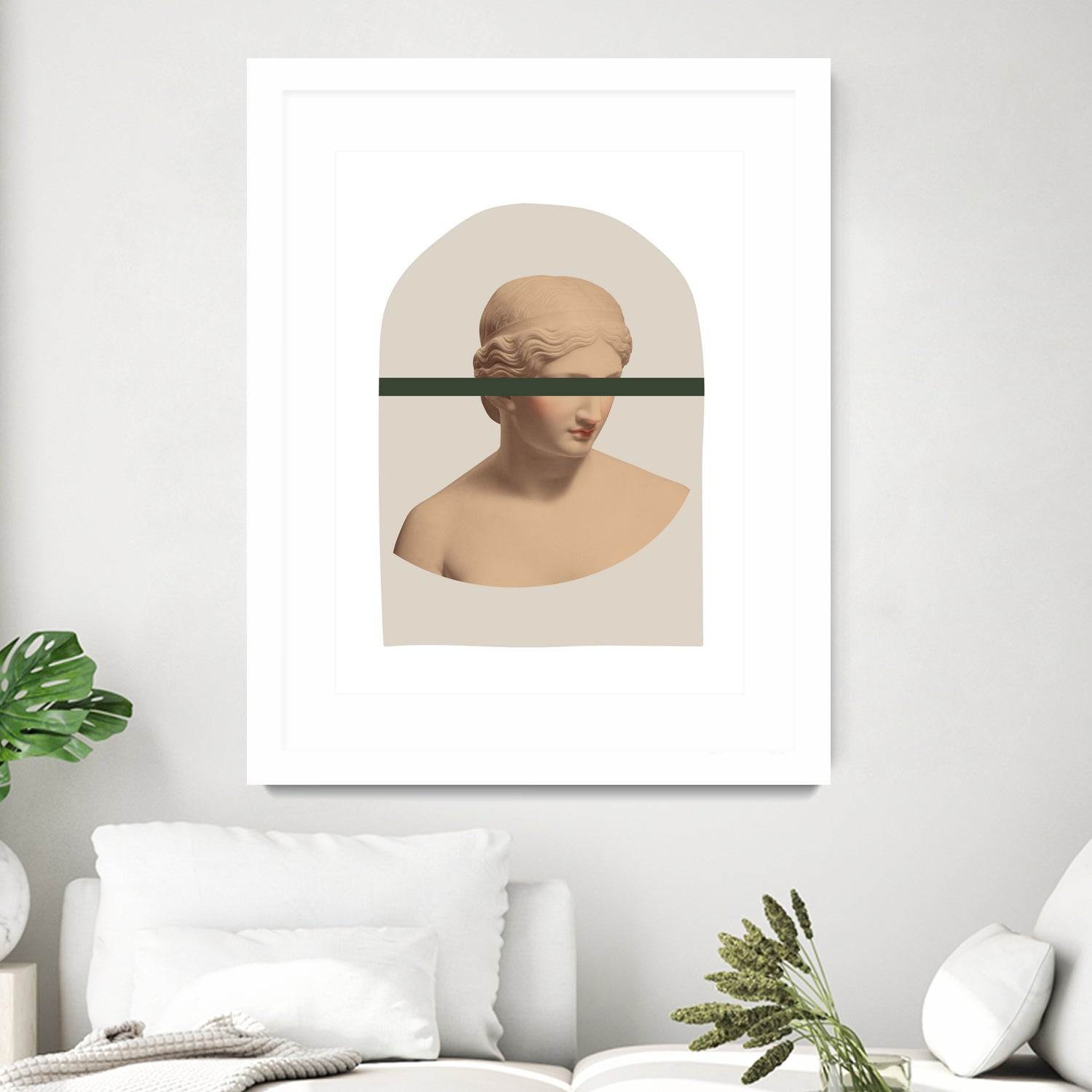 Artemis Mustard and Green by Grace Digital Art on GIANT ART -  figurative