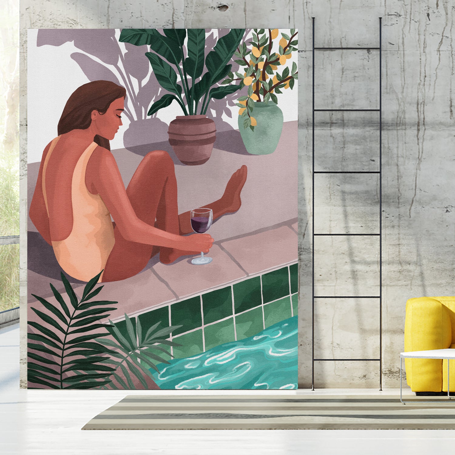 I Bet You Think About Me by Goed on GIANT ART - illustration illustration