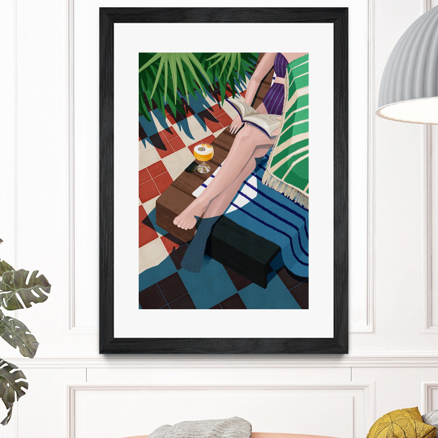 Just one more chapter by Goed on GIANT ART - illustration sunchair