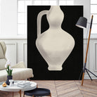 Vintage White Vase by Little on GIANT ART - illustration little dean