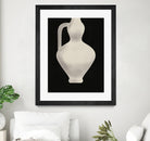 Vintage White Vase by Little on GIANT ART - illustration little dean