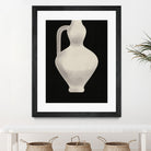 Vintage White Vase by Little on GIANT ART - illustration little dean