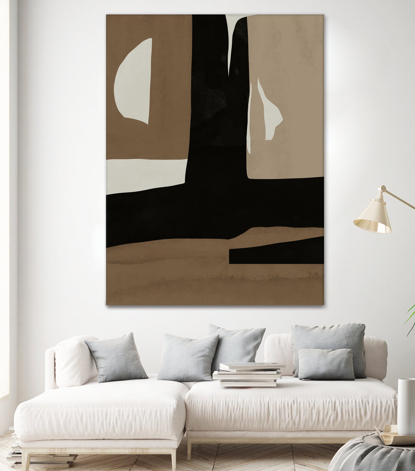 Inspo minimal neutral abstract 05 by Little Dean on GIANT ART