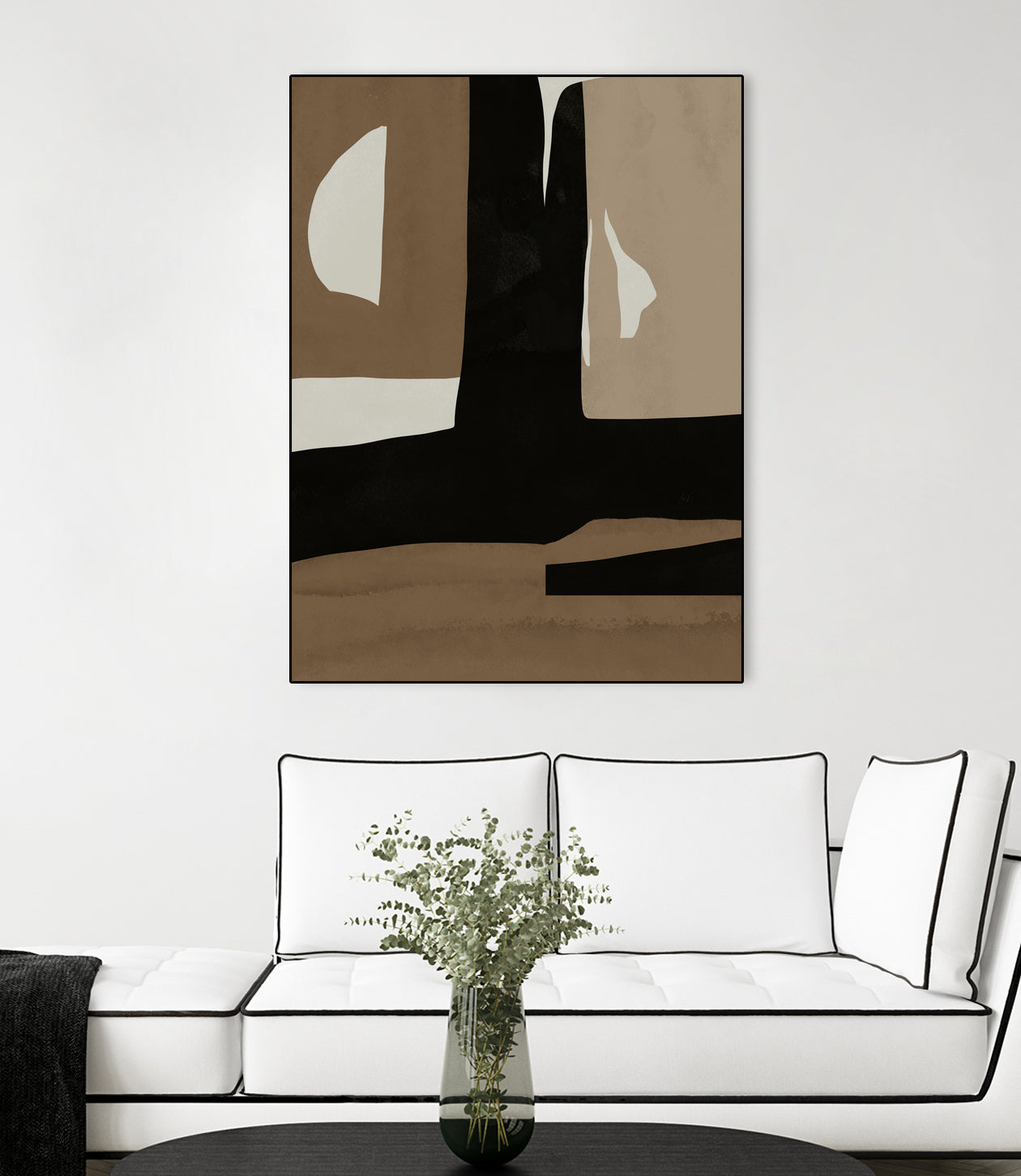 Inspo minimal neutral abstract 05 by Little Dean on GIANT ART