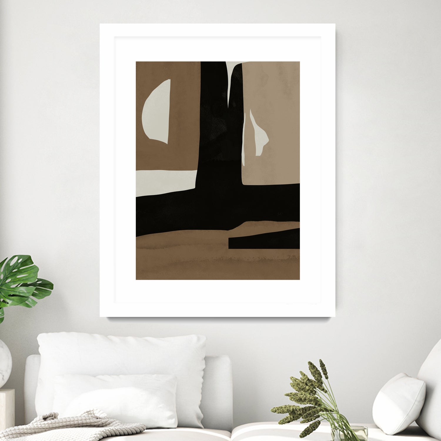 Inspo minimal neutral abstract 05 by Little Dean on GIANT ART