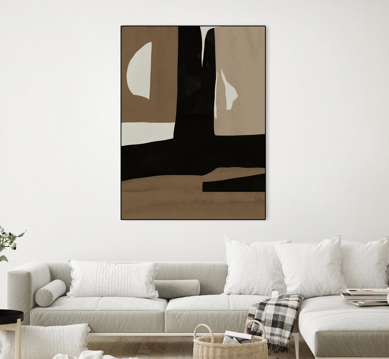 Inspo minimal neutral abstract 05 by Little Dean on GIANT ART