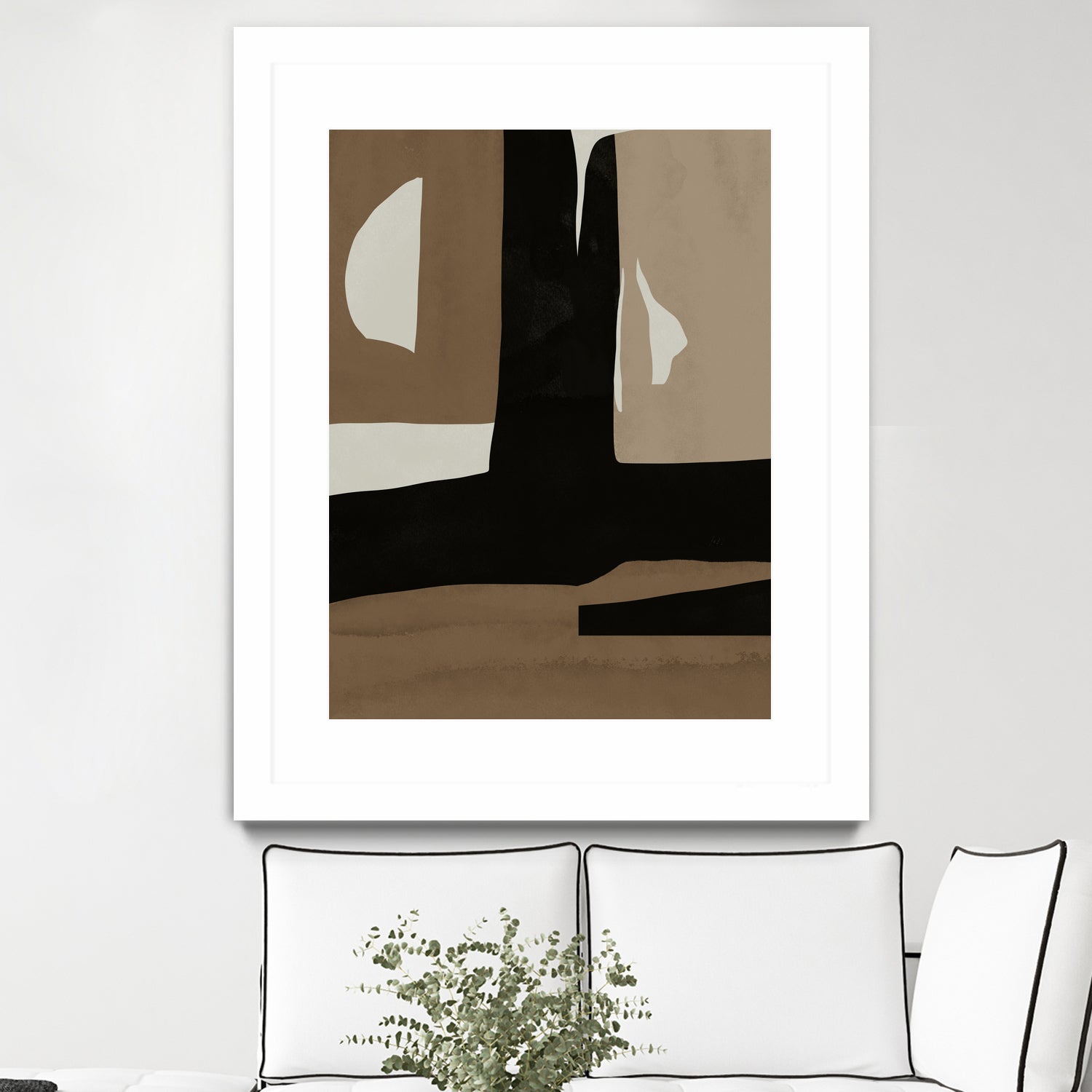 Inspo minimal neutral abstract 05 by Little Dean on GIANT ART