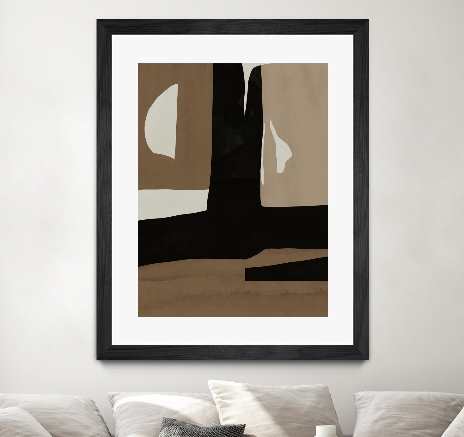 Inspo minimal neutral abstract 05 by Little Dean on GIANT ART