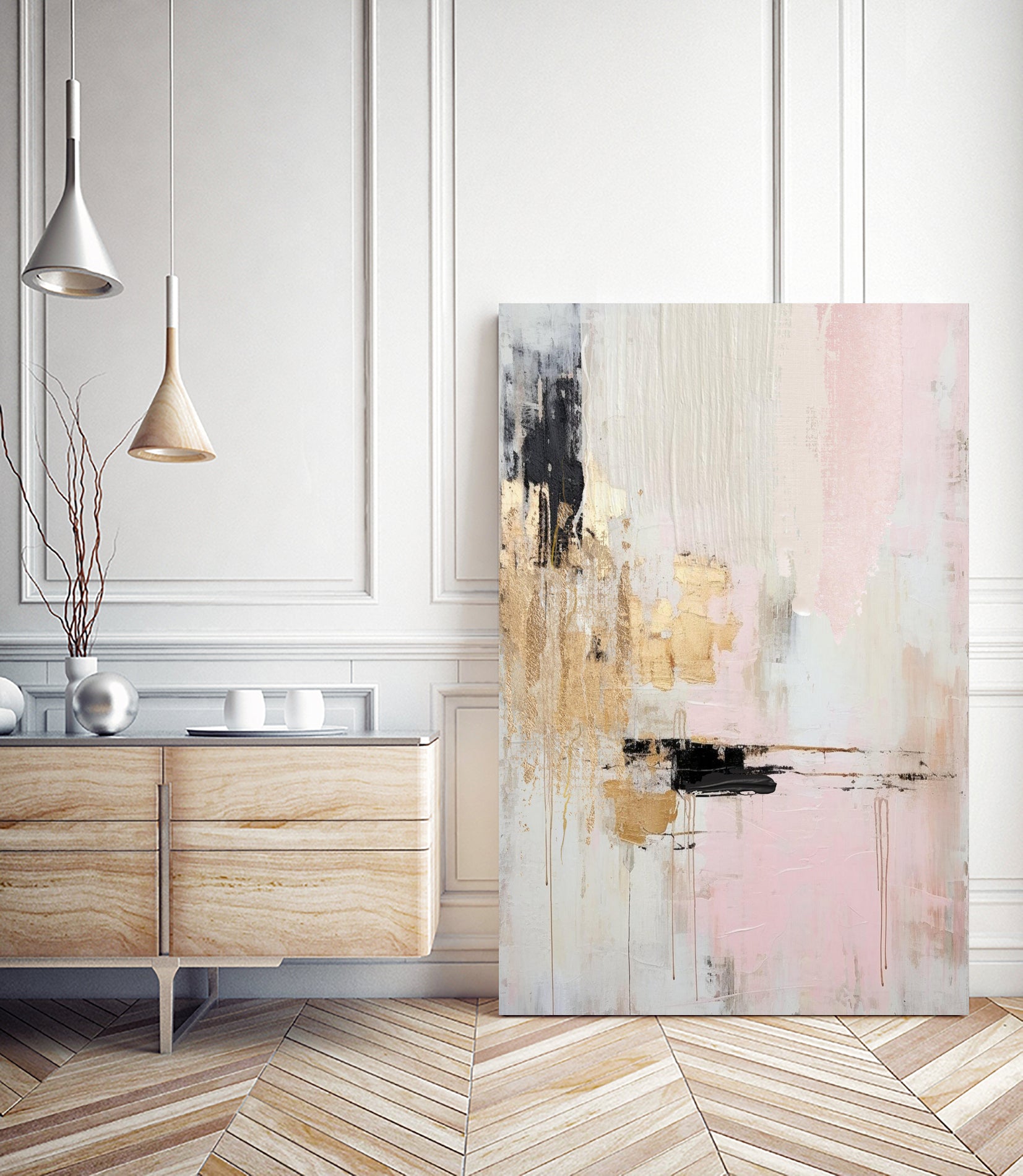 Softly pink by Sally on GIANT ART - ann moss