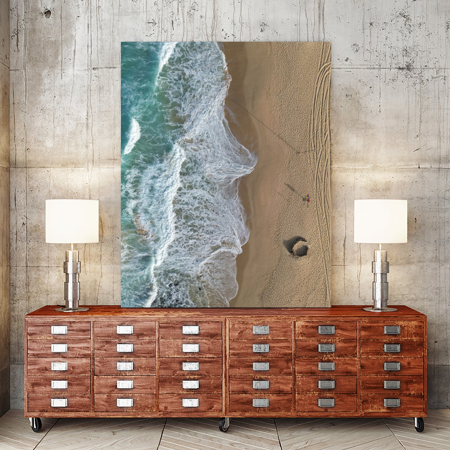 White Foam by Jose Curto on GIANT ART - photogrpahy cenital