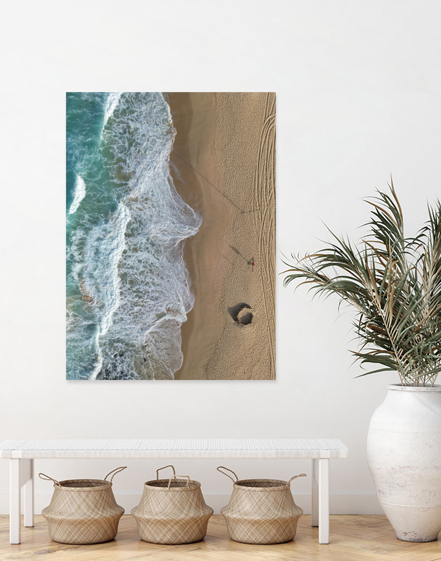 White Foam by Jose Curto on GIANT ART - photogrpahy cenital