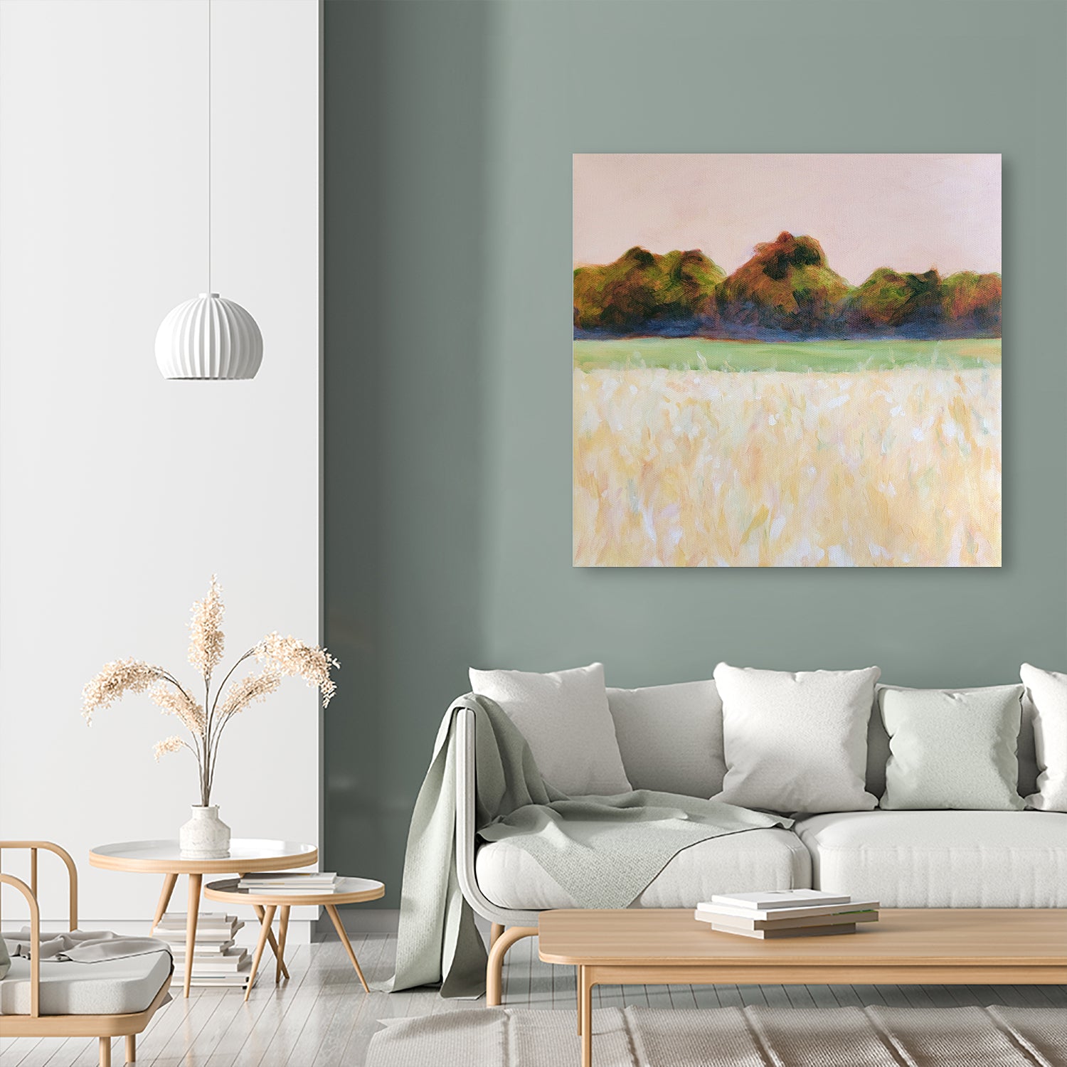 Summer Field by Claire Whitehead on GIANT ART - landscape oil paint