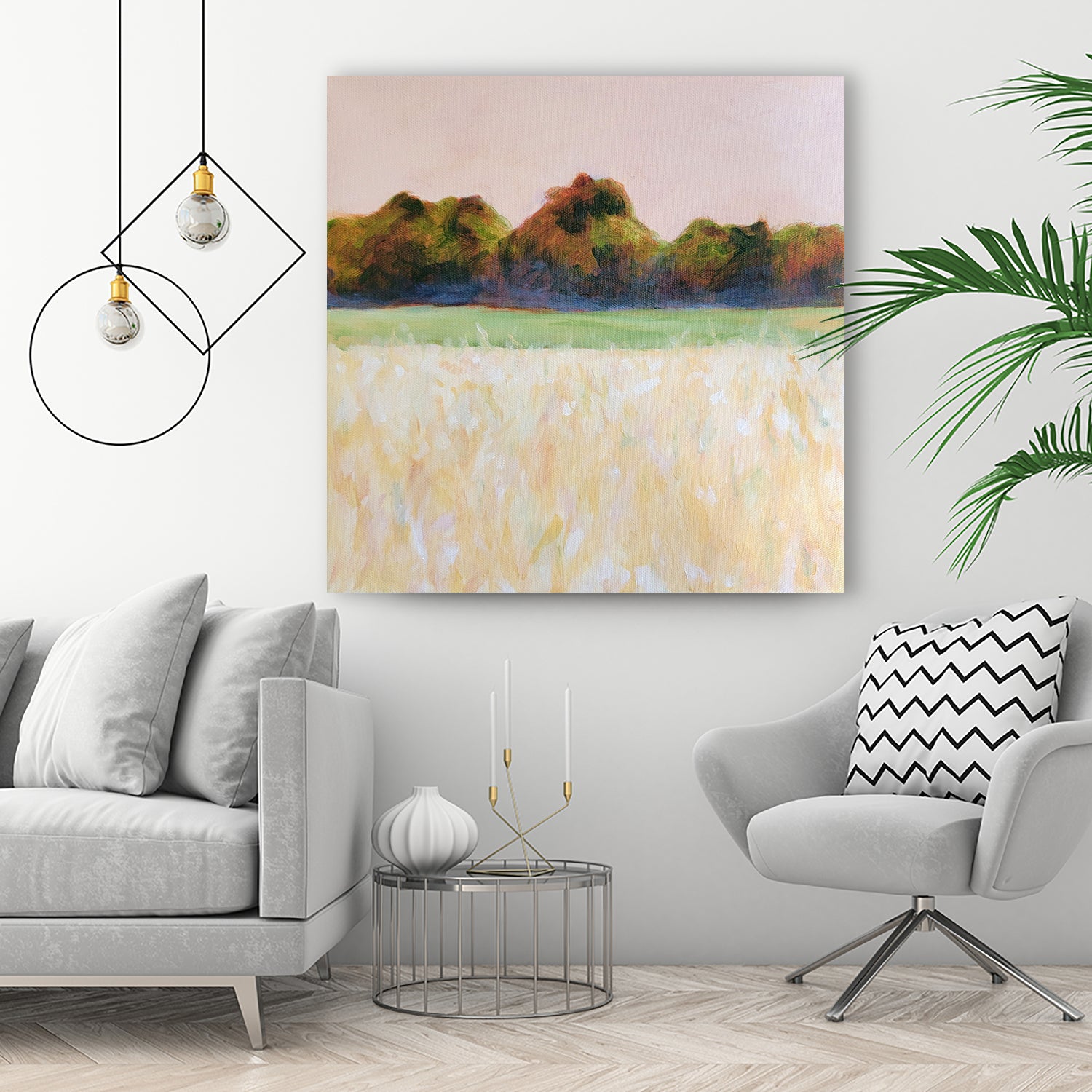 Summer Field by Claire Whitehead on GIANT ART - landscape oil paint