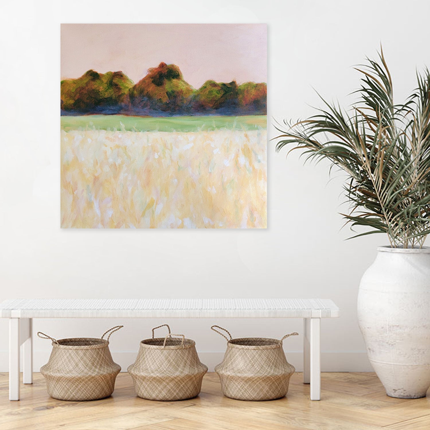 Summer Field by Claire Whitehead on GIANT ART - landscape oil paint